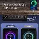 FLEXISPOT EC4 Scrivania Regolabile in Altezza con 2 Motori Potenti, Telaio a 3 Livelli, Scrivania Standing Desk Elettrica con Tastiera Intelligente, Capacità di Carico 120 kg. - 6