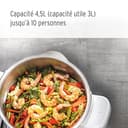 Moulinex Robot da cucina, Ricette illimitate, Touch Screen, Istruzioni e tutorial passo passo, 17 modalità operative, I-Companion Touch XL HF934510 - 3