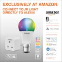OSRAM SMART+ RGBW, E27 LED lamp with Matter Over WiFi, Specially Designed for Alexa, 60W Replacement, Warm White to Cool White (2700-6500K), 16 Million RGB Colors, 4-Pack (not usable with SMART+ App) - 2