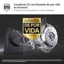 LG F4DR6009AGM - Lavadora Secadora Inteligente, 9/6kg, AI Direct Drive, 1400rpm, Carga Frontal, TurboWash 360º, Vapor Steam, Serie 600, Inox Grafito - 6