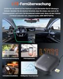 VANTRUE N4S 3 Lens STARVIS 2 Dashcam Auto, 5GHz WiF GPS 1944P+ 1440P+ 2.5K Dash Cam, 3 Channel HDR Nachtsicht Dashcams 10S. Puffer Parkmodus, LTE Optional, Sprachsteuerung, Max 1TB - 8