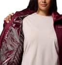 Columbia Women's Heavenly Jacket, Puffer Jacket, Rich Wine, L - 5