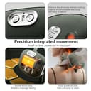 4D NackenmassagegeräT Kabellos, Neck and Cervical Massage, MassagegeräT 4D HäNde, 3 Massagegrade & 2 Temperaturstufen, NackenmassagegeräT Mit WäRme, Geschenke FüR Familie & Freunde (grundlegend) - 2