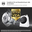 LG F4DR6009A1W Lavasecadora inteligente AI Direct Drive TM, Lavadora Secadora, Turbowash 360º, 9/6kg, 1400rpm, Un 10% más eficiente que A(lavado) /D(secado), Serie 600, Blanca - 6