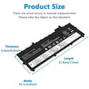 ASUNCELL 11.52V/57Wh 01AV430 Laptop Battery for Lenovo ThinkPad X1 Carbon 5th Gen 2017 6th Gen 2018 Series, Lenovo ThinkPad X1 Carbon G5 2017 G6 2018 Series, 01AV429 01AV430 01AV431 01AV494 - 2