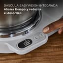 Kenwood Titanium Chef Baker KVC85.004SI - Robot de cocina con báscula integrada (incluye set de pastelería de 3 piezas, cuenco de 5 L y 3,5 L, regulador de velocidad continuo, 1200 W), color plateado - 2