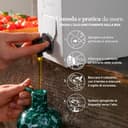 ALBORI Soave - Olio Extravergine di Oliva Italiano 5 Litri NUOVO 2025/2026 Estratto Freddo, Olio di Oliva con Olive Leccino e Peranzana Delicato per Pesce, Carne, Verdura, Box con Versatore Antispreco - 6