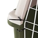 Ferplast Trasportino per cani grandi ATLAS 60 CLASSIC, Box per trasporto cani grossa taglia con ciotola inclusa, Porta in acciaio plasticato, Chiusura di sicurezza, Griglie per l'aerazione, 61 x 91 x h 68 cm Verde - 3