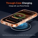 ivoler Anti-Amarillo Clara Funda para iPhone 17 Pro con 2 Piezas Cristal Templado, [Protección Militar] Carcasa Protectora Antigolpes Transparente Anti-Choques Bumper Case - 8