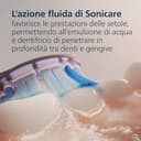 Philips Sonicare AdvancedClean Limited Edition, Spazzolino elettrico - schermo smart, sensore di pressione, promemoria sostituzione testina, 5 modalità di spazzolamento e SmarTimer, nero, HX3792/11 - 2