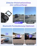 VIOFO A119M Pro 4K HDR Mini Dashcam Auto mit CPL, Wi-Fi 6 & GPS Autokamera Vorne mit STARVIS 2, Sprachsteuerung & Sprachausgabe, Nachtsicht 2.0, Gepuffertes Parkmodus, 1,5" LCD Versteckte Dash Cam - 8