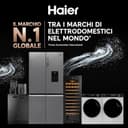 Haier 2D 60 Serie 5 Pro, Frigorifero combinato No Frost 60 cm Classe A con Air Surround, My Zone e Humidity Zone, 409 L, A×P×L 205×66,7×59,5 cm, Inox Scuro – HDPW5620ANPD - 10