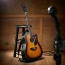 Ashthorpe Dreadnought Cutaway Akustik-E-Gitarren-Set in voller Größe – Premium Tonewoods – Sunburst - 2