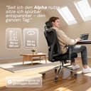 LUTIVO Alpha Bürostuhl ergonomisch [ORIGINAL] Schreibtischstuhl ergonomisch mit 11 Komfort-Einstellungen | Gaming Stuhl & Drehstuhl für Zuhause & Bürobedarf | Bürosessel und Chefsessel bis 150kg - 7