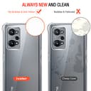 iVoler Klar Hülle für Realme GT Neo 3T / Realme GT Neo 2 / Realme GT 2 mit 3 Stück Panzer Schutz Glas, Dünne Weiche TPU Silikon Transparent Stoßfest Schutzhülle Durchsichtige Kratzfest Handyhülle Case - 6