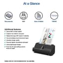 Epson Workforce ES-C220 Compact Computer Document Scanner with 2-Sided Scanning and Automatic Document Feeder (ADF) for PC and Mac - 3