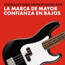 Fender Squier Debut Series Precision Bass Guitarra Bajo, Guitarra para Principiantes, con 2 Años de Garantía, Negro - 4