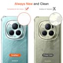 ivoler Klar Silikon Hülle für Honor Magic6 Pro/Honor Magic 6 Pro mit Stoßfest Schutzecken, Dünne Weiche Transparent Schutzhülle Flexible TPU Durchsichtige Handyhülle Kratzfest Case Cover - 6