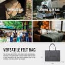 ACUSHLA Coperta in lana merino, grande e versatile, ideale per divano letto e divano, ideale per letto, clima freddo, extra large, 160 x 200 cm, colore: cachi - 8