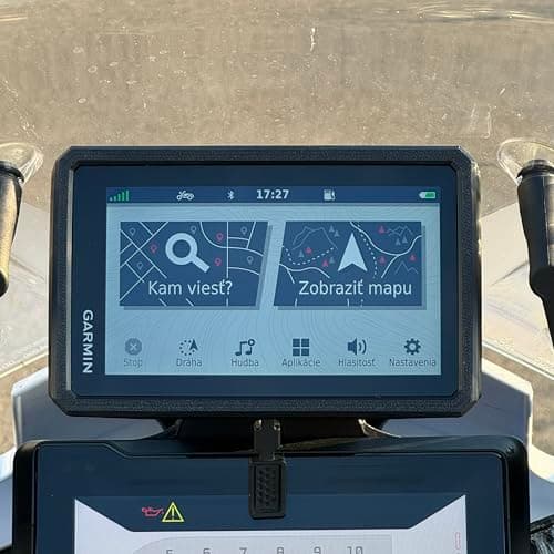 Custodia paraurti per navigatore moto | Compatibile con Garmin Zumo XT / XT2 (nero, compatibile con Garmin Zumo XT2)