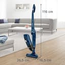 Bosch Readyy'y 16Vmax Serie | 2 - Aspirapolvere Ricaricabile senza Filo,Scopa Elettrica e Aspirapolvere a Mano 2 in 1 con Accessori Multisuperficie Integrati, Blu - 6