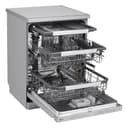 LG DF587HVS Lavastoviglie Libera Installazione Classe A -10%, 14 Coperti, Lavaggio a Vapore TrueSteam, LED Esterno, Sistema QuadWash, 4 Bracci Irroratori, Serie 5, Auto-Apertura, 43dB, Wi-Fi, Grigia - 18