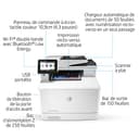 HP Color LaserJet Pro M479fdw Multifunktions-Farblaserdrucker (Drucker, Scanner, Kopierer, Fax, WLAN, LAN, Duplex, Airprint, 27 Seiten/Min) weiß - 3