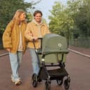 Bugaboo Fox Cub Kinderwagen für jedes Gelände, leichter und stabiler Kinderwagen, strapazierfähiges Design und extragroßes Sonnendach, einteilig und selbststehend faltbar, Stormy Blue - 2