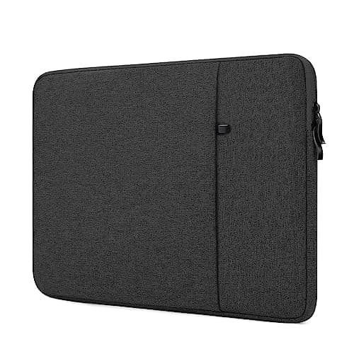 ProElife 15-Inch Laptop Sleeve Case for 2025-2023 MacBook Air 15 inch with M4 M3 M2 A3241/A3114/A2941 Accessory Traveling Carrying Case Water-resistant Bag Cover for MacBook Air 15'' M4 M3 M2 (Black)