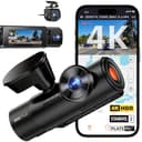 Vantrue N4 Pro S 4K 3 Channel DashCam, 4K+1080P+2.5K Dash Cam Front and Rear Inside, 24H Parking Mode, Voice & APP Control, STARVIS 2 HDR Night Vision, Dash Camera with WiFi/GPS for Cars, Suppport 1TB - 1