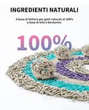 PETKIT 5 in 1 Lettiera per Gatti Mista - Confezione da 4, Lavabile, Inodore, Carbone Attivo, Ultra Assorbente e ad Asciugatura Rapida(quattro borse) - 7