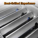 66795 Flavorizer Bars Genesis II E-310 Grill Parti di ricambio per Weber Genesis 2 Grill Parts II E-335 II SE-310 II E-315 II S-335 Genesis E-325S SX-335 SX-325S EX-335 EPX-335 GS4 66032 Barrette - 5