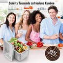 Mamatura Cuencos de aluminio pequeños [parrillas de gas Napoleon] 25 bandejas de goteo de aluminio Napoleon, bandejas para recoger la grasa, tazas de gas, accesorios para barbacoa de Napoleon, - 7