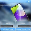 ESTH® Custodia per Realme GT 6T/Realme GT Neo6/GT Neo6 SE con 2 Pezzi Pellicola Protettiva, 360° Rotante Staffa [Compatibile con Supporto Magnetico per Auto], Cover Paraurti PC+TPU, Nero - 8