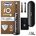 Oral-B iO Series 8 Plus Edition Electric Toothbrush, Plus 3 Toothbrush Heads Including Whitening, Magnetic Case, 6 Cleaning Modes, Designed by Braun, Gift for Men and Women, Black Onyx - 1