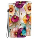 BLOTECH Portafoglio Flip per Realme GT Neo6 Custodia Flip Case Libro in Pelle, Flip Cover, TPU Silicone, Funzione Supporto Magnetica,Motivi floreali colorati per Realme GT Neo6 - 1