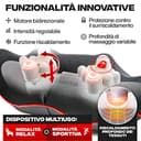 Essy Massaggiatore Cervicale Collo e Spalle Massaggiatore Schiena e Collo Massaggio Cervicale Riscaldante Massaggiatore Shiatsu con Riscaldamento Elettrico - 4