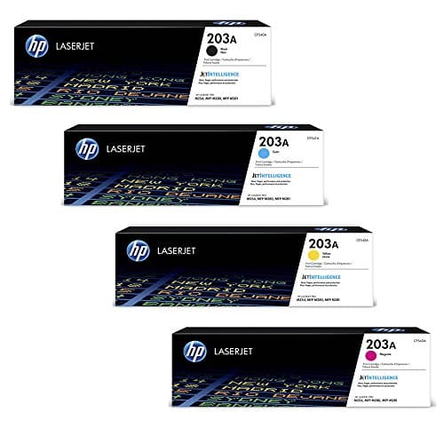 HP Color LaserJet Pro MFP M280nw Original Toner Kit 203A - CF540A / CF541A / CF542A / CF543A