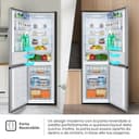 Hisense RB390N4CCD1 Frigorifero Combinato Total No Frost, Inox, 1.86x60cm, Classe D, 304L - 5