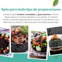 Arroz Negro Integral Italiano – 1 kg – Rico en Fibra y Antioxidantes – Sin Gluten – Ideal para Ensaladas, Bowls y Platos Gourmet – Cultivado en Italia (Piamonte) | 13 di Ilaria - 4