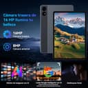 BESTTAB Android 16 Tablet con Teclado y Lapiz, Tableta 12 Pulgadas, 120 Hz, 2,5 K, FHD, 48GB RAM+256GB ROM (2TB TF), T7280 Octa-Core, 10000mAh, Widevine L1, Tablet con SIM 4G LTE/ 5G WiFi, 16MP+8MP - 9