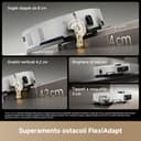 DREAME Matrix10 Ultra Robot Aspirapolvere e Lavapavimenti, Superamento Ostacoli 8 cm, Aspirazione 30.000Pa, Auto-svuot/Riemp, Autopulizia Moci, 0 Grovigli, Rileva 240+ Ostacoli, Controllo Vocale - 5