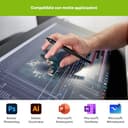 Wacom Cintiq Pro 24 Touch Display Interattivo con Penna Wacom Pen Pro 2; Tavoletta Grafica con Schermo LCD 24" per Disegno Digitale; Fino a 4k UHD; Compatibile con Windows & OS X; Nero - 6