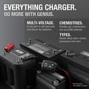 NOCO GENIUS2: 2A 6V/12V Smart Battery Charger – Automatic Maintainer, Trickle Charger & Desulfator with Overcharge Protection & Temperature Compensation – For Lead-Acid & Lithium Batteries - 5