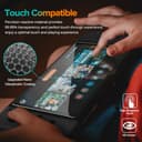 ivoler 3 Piezas Protector Pantalla para Nintendo Switch 2 Model 2025, Cristal Vidrio Templado Premium - 6