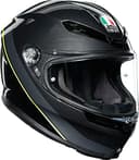 HELMET K6 AGV ECE MULTI MPLK MINIMAL GUNMET/BLACK/YELLOW FL ML - 1