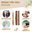 Kassis Geschenkartikel Personalisierbarer Kugelschreiber aus Olivenholz mit Holzschachtel – stilvolles handgefertigtes Schreibset für Büro, Schule, Firma und besondere Anlässe - 7