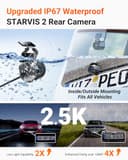 Vantrue N4 Pro S 4K 3 Channel DashCam, 4K+1080P+2.5K Dash Cam Front and Rear Inside, 24H Parking Mode, Voice & APP Control, STARVIS 2 HDR Night Vision, Dash Camera with WiFi/GPS for Cars, Suppport 1TB - 7