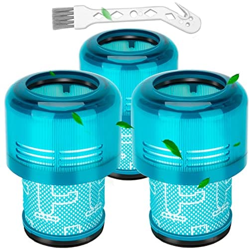 Smyidel Filtro para Dyson V11,3 Pack Reemplazo para vacío inalámbrico V11, Filtro para Dyson V15 V11 SV14 SV17SV22 Detect Animal Absolute Extra Pro Torque Drive Vacuum.Reemplace # 970013-02