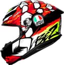 AGV K6 S Bezzecchi 2024 Motorcycle Helmet black red white yellow, S (55/56) - 4